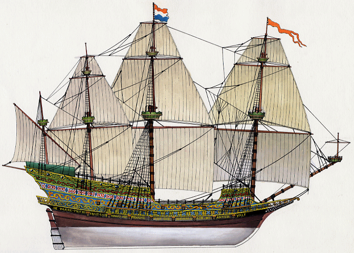 Galion Flamand 1593